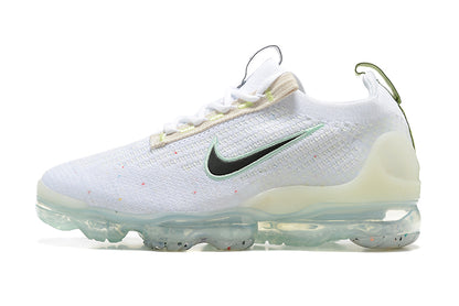 Tênis Nike Air VaporMax 2021 Flyknit Mismatched Swoosh White (Sob encomenda)