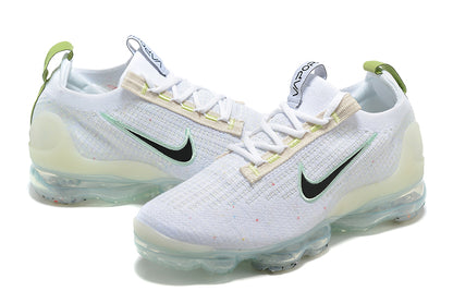 Tênis Nike Air VaporMax 2021 Flyknit Mismatched Swoosh White (Sob encomenda)