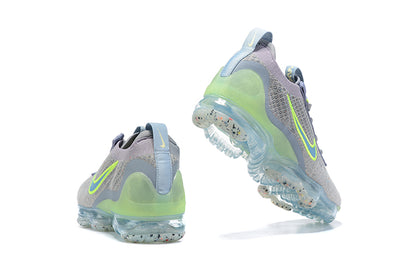 Tênis Nike Air VaporMax 2021 Flyknit Particle Grey Liquid Lime (Sob encomenda)