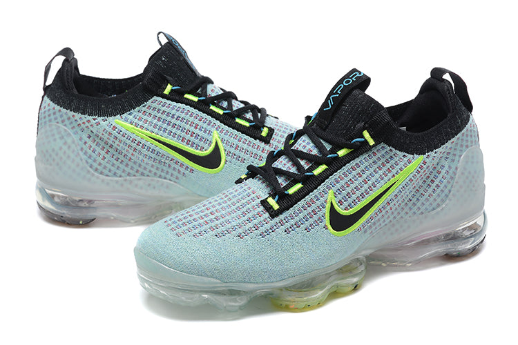 Tênis Nike Air VaporMax 2021 Flyknit Volt Photo Blue (Sob encomenda)