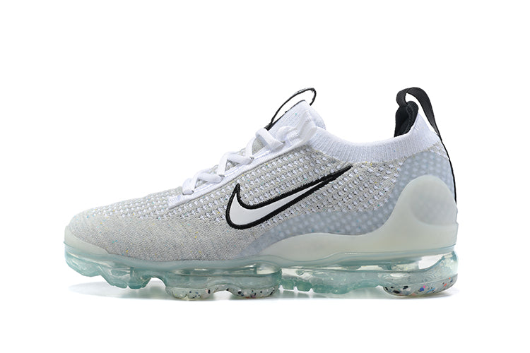 Tênis Nike Air VaporMax 2021 Flyknit White Metallic Silver (Sob encomenda)