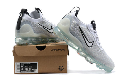 Tênis Nike Air VaporMax 2021 Flyknit White Metallic Silver (Sob encomenda)