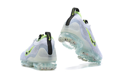 Tênis Nike Air VaporMax 2021 Flyknit Wolf Grey White Volt (Sob encomenda)