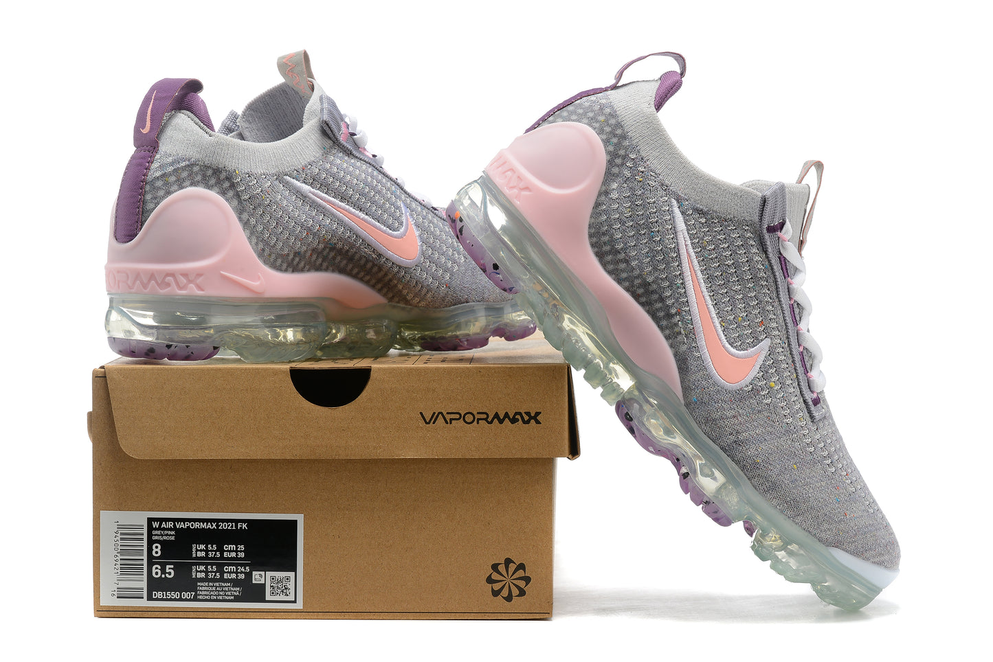 Tênis Nike Air VaporMax 2021 Flyknit Wolf Grey (Sob encomenda)