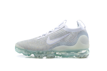 Tênis Nike Air VaporMax 2021 Flyknit White Pure Platinum (Sob encomenda)