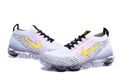 Tênis Nike Air VaporMax Flyknit 3 White Dynamic Yellow (Sob encomenda)