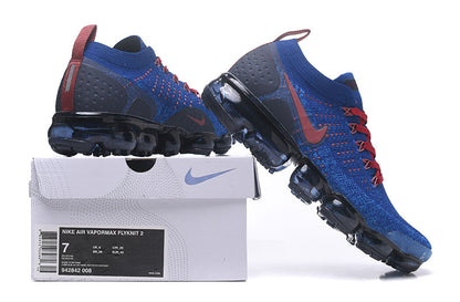 Tênis Nike Air VaporMax Flyknit 2 Blue Red (Sob encomenda)