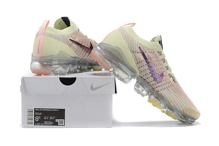 Tênis Nike Air VaporMax Flyknit 3 Barely Volt Pink Tint (Sob encomenda)