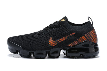 Tênis Nike Air VaporMax Flyknit 3 Black Total Orange Dark Smoke Grey (Sob encomenda)