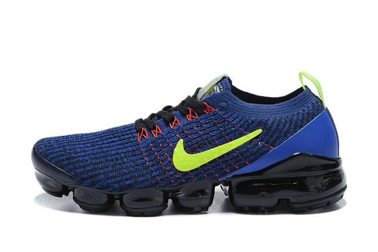 Tênis Nike Air VaporMax Flyknit 3 Deep Royal Volt (Sob encomenda)