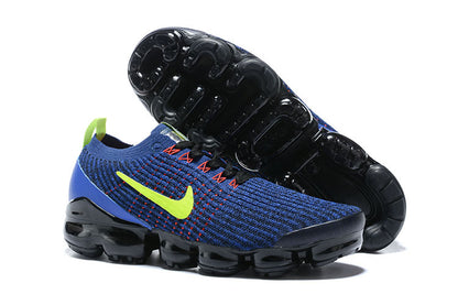 Tênis Nike Air VaporMax Flyknit 3 Deep Royal Volt (Sob encomenda)