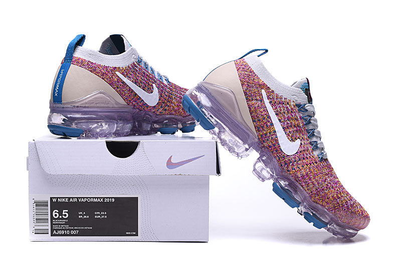 Tênis Nike Air VaporMax Flyknit 3 Desert Sand Vivid Purple (Sob encomenda)