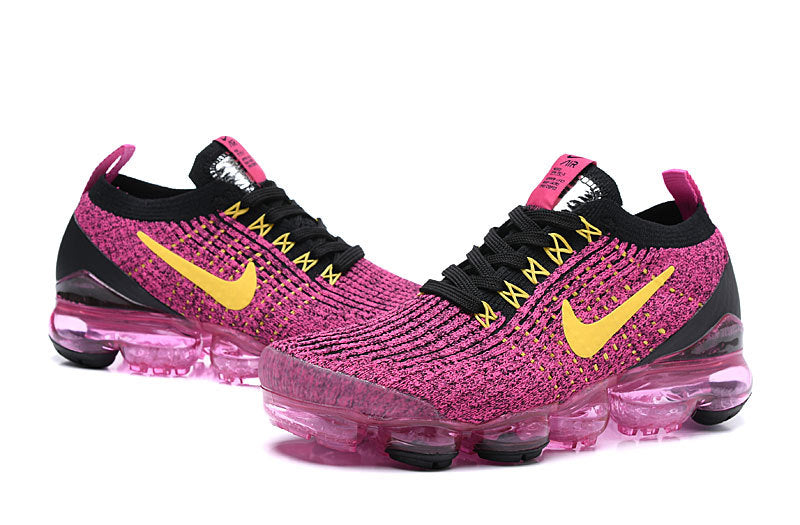 Tênis Nike Air VaporMax Flyknit 3 Laser Fuchsia Laser Orange (Sob encomenda)