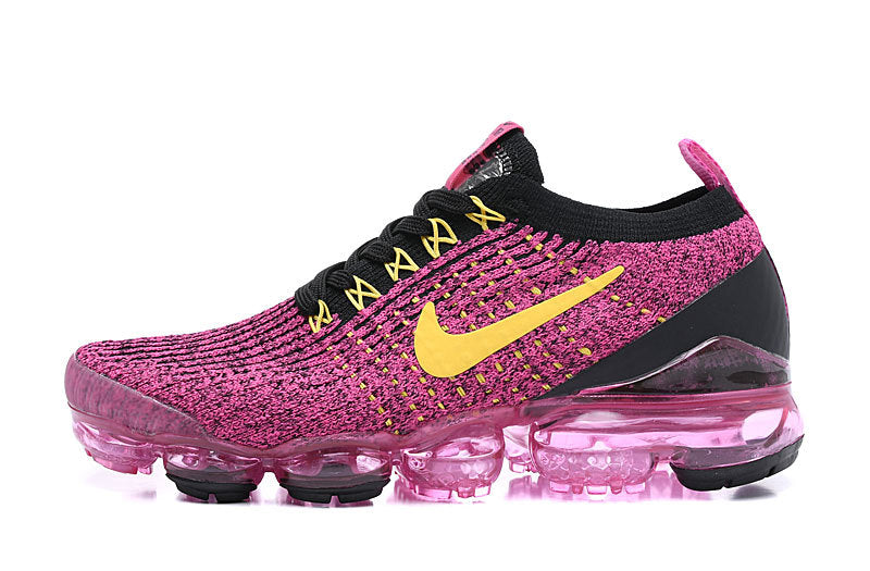 Tênis Nike Air VaporMax Flyknit 3 Laser Fuchsia Laser Orange (Sob encomenda)