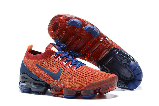 Tênis Nike Air VaporMax Flyknit 3 Noble Red Blue Void (Sob encomenda)