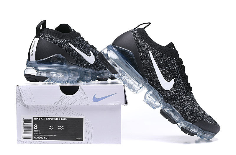 Tênis Nike Air VaporMax Flyknit 3 Oreo (Sob encomenda)