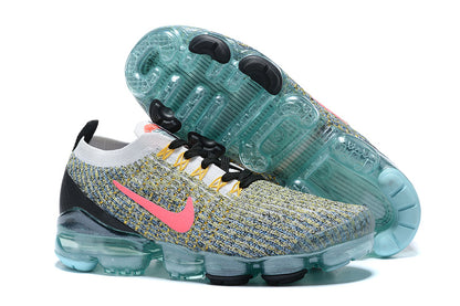 Tênis Nike Air VaporMax Flyknit 3 Turquoise Crimson (Sob encomenda)