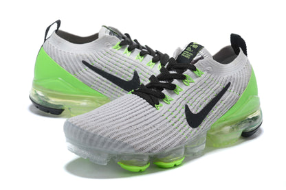 Tênis Nike Air VaporMax Flyknit 3 Vast Grey Electric Green (Sob encomenda)