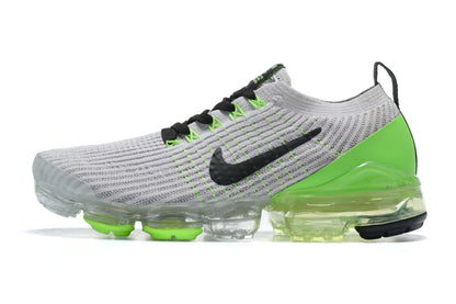 Tênis Nike Air VaporMax Flyknit 3 Vast Grey Electric Green (Sob encomenda)