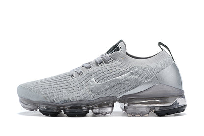 Tênis Nike Air VaporMax Flyknit 3 White Reflect Silver (Sob encomenda)