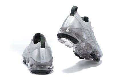 Tênis Nike Air VaporMax Flyknit 3 White Reflect Silver (Sob encomenda)