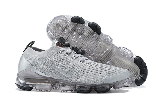 Tênis Nike Air VaporMax Flyknit 3 White Reflect Silver (Sob encomenda)