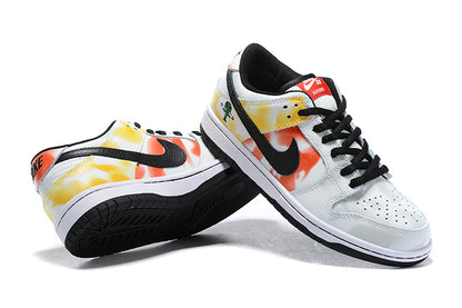 Tênis Nike SB Dunk Low Raygun Tie-Dye White (Sob encomenda)