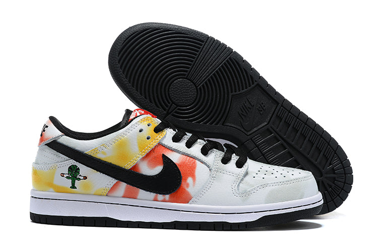 Tênis Nike SB Dunk Low Raygun Tie-Dye White (Sob encomenda)