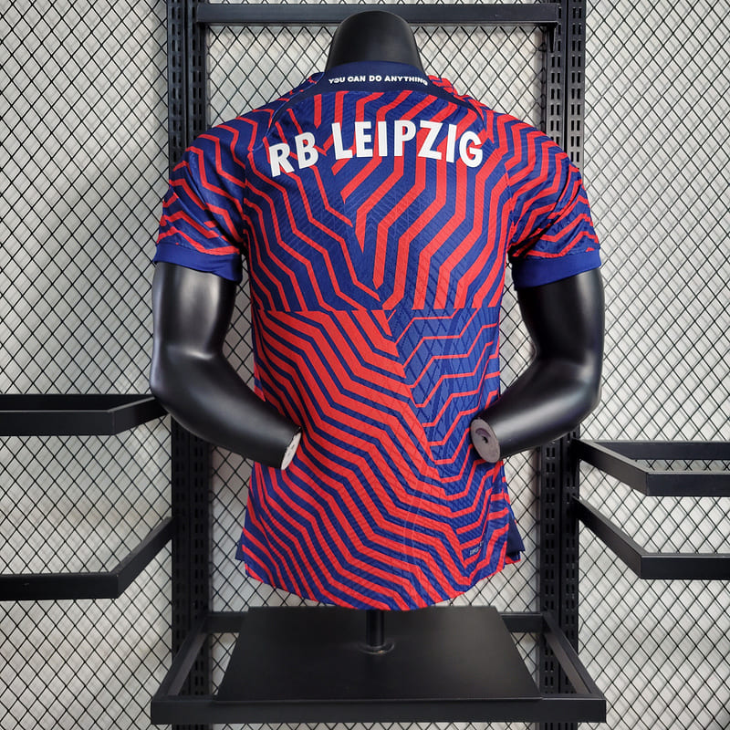 Camisa Red Bull Leipzig Away II 23/24 Jogador (Sob encomenda)