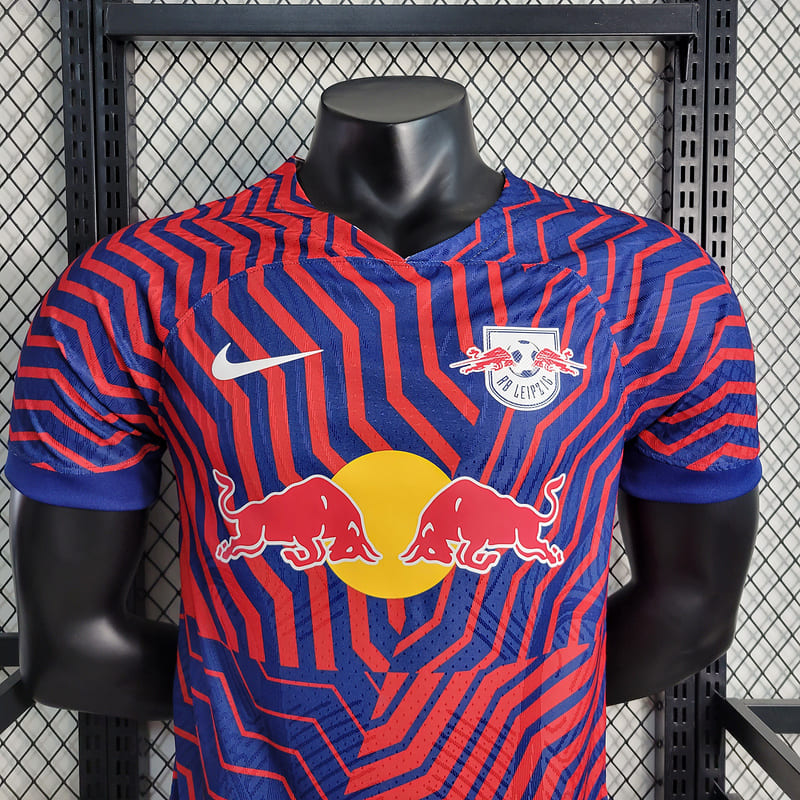 Camisa Red Bull Leipzig Away II 23/24 Jogador (Sob encomenda)