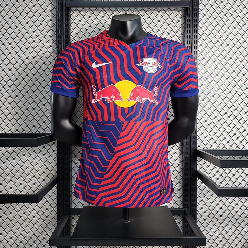 Camisa Red Bull Leipzig Away II 23/24 Jogador (Sob encomenda)