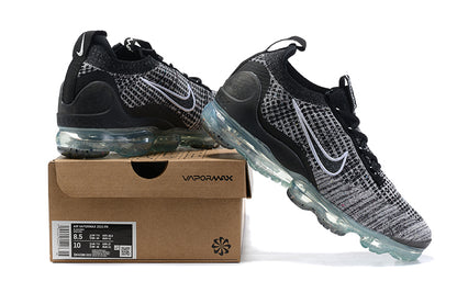 Tênis Nike Air VaporMax 2021 Flyknit Oreo (Sob encomenda)