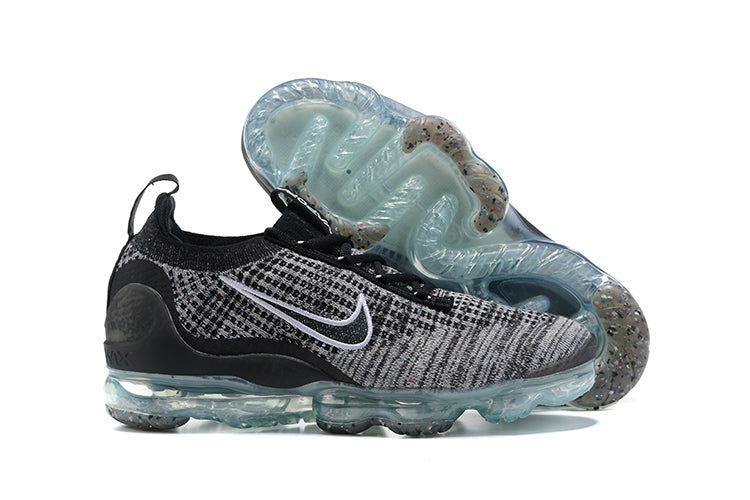 Tênis Nike Air VaporMax 2021 Flyknit Oreo (Sob encomenda)