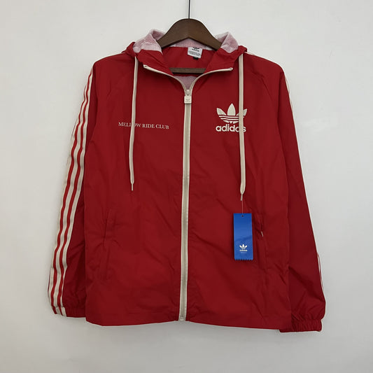 Corta Vento Adidas Mellow Ride Club Red (Sob encomenda)