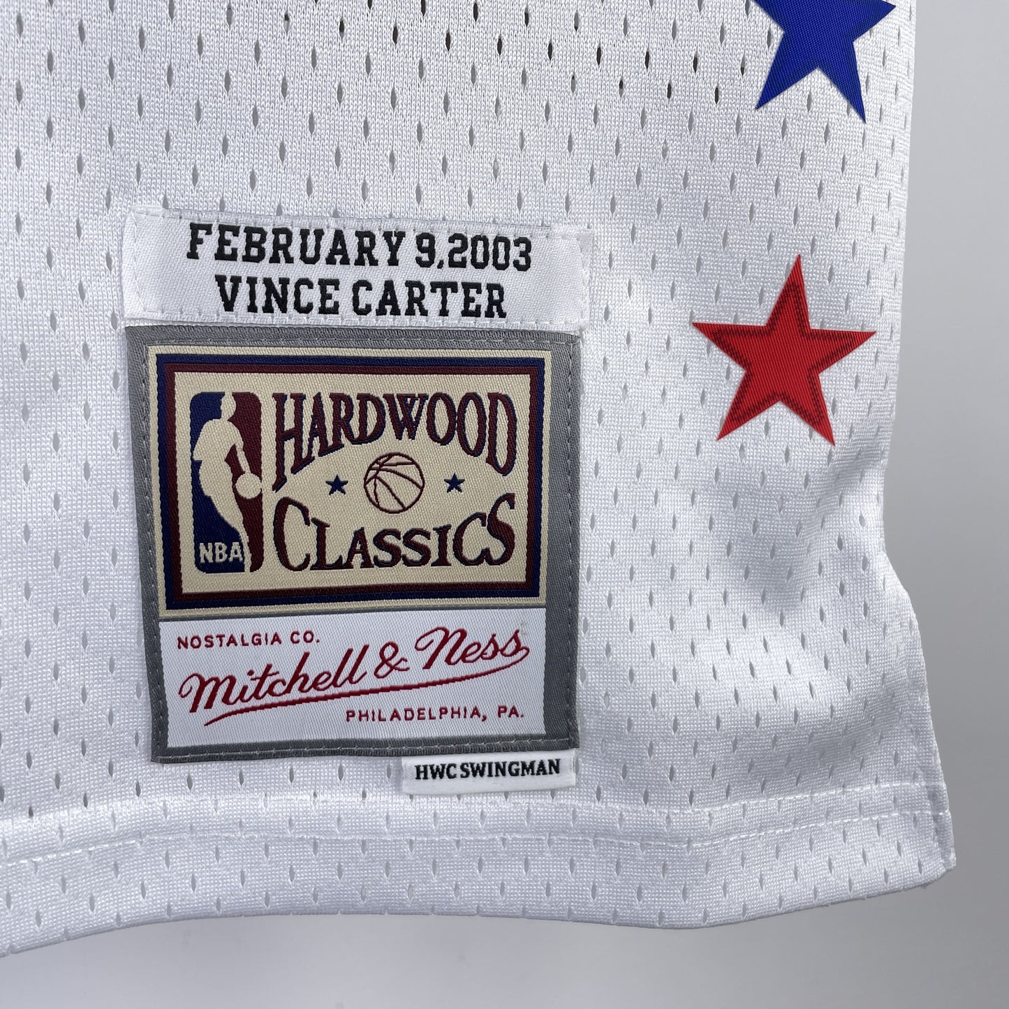 Regata All-Star NBA 2003 Mitchell And Ness Hardwood Classics Masculina (Sob encomenda)