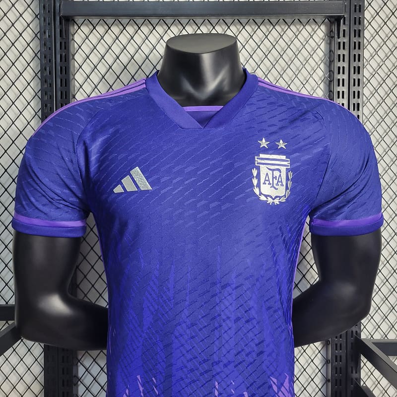 Camisa Argentina II 2022 Jogador (Sob encomenda)