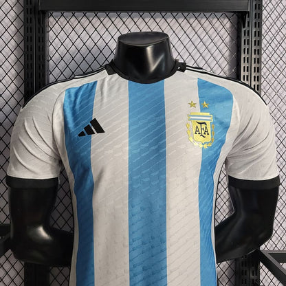 Camisa Argentina I 2022 Jogador (Sob encomenda)