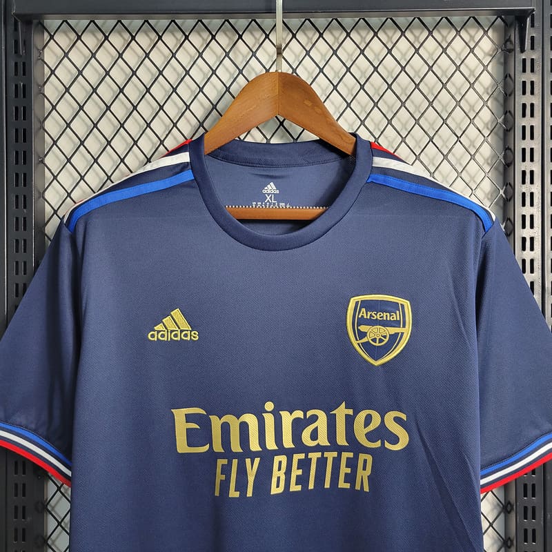 Camisa Arsenal "The France Pack" 23/24 Torcedor (Sob encomenda)