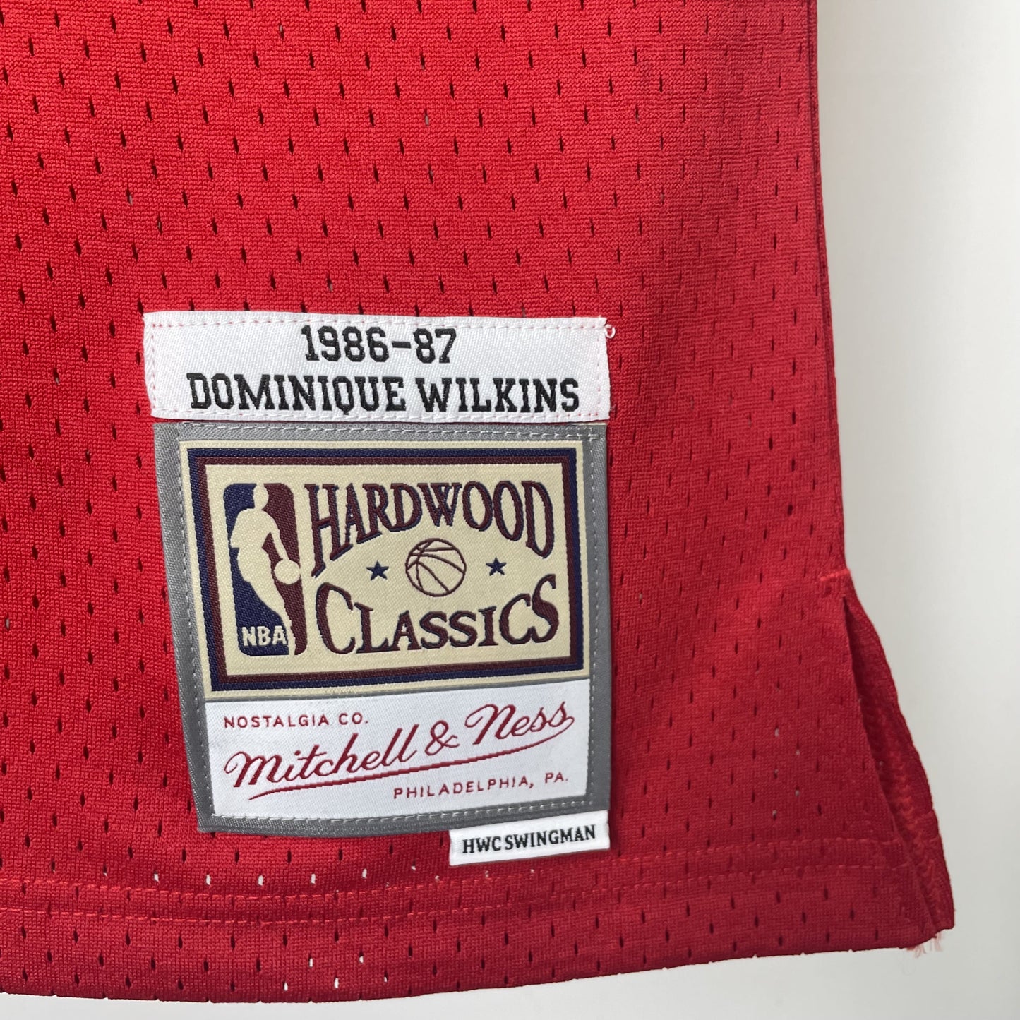 Regata Atlanta Hawks NBA 1986 Mitchell And Ness Hardwood Classics Masculina (Sob encomenda)