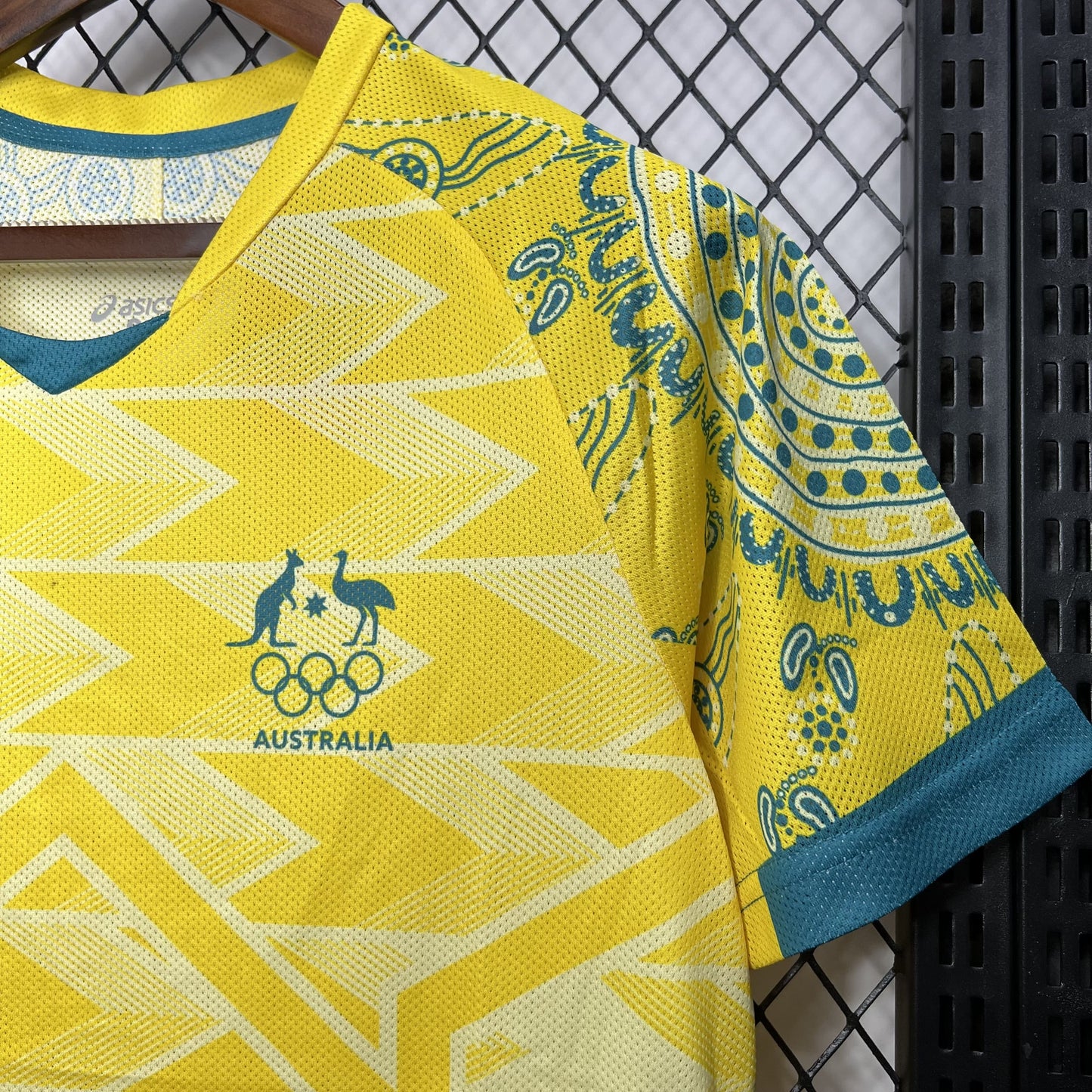 Camisa Austrália I 'Olimpíadas' 2024 Torcedor (Sob encomenda)