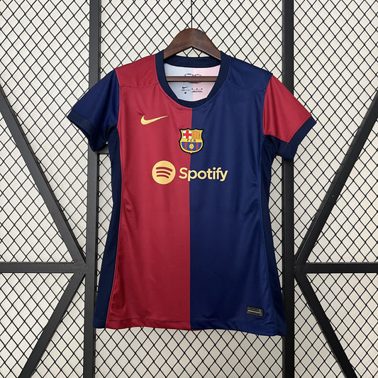 Camisa Barcelona I 24/25 Feminina (Sob encomenda)