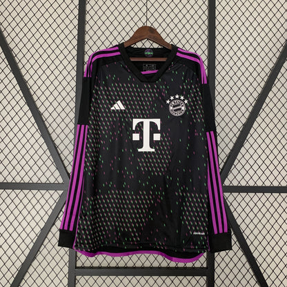 Camisa Bayern de Munique II 23/24 Torcedor Manga Longa (Sob encomenda)