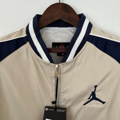 Corta Vento Jordan Beige and Blue (Sob encomenda)