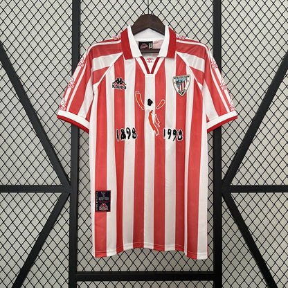 Camisa Athletic Bilbao I 97/99 Retrô (Sob encomenda)