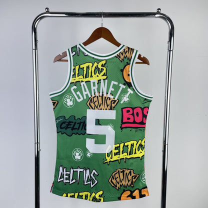 Regata Boston Celtics NBA 2007 Mitchell And Ness Hardwood Classics Masculina (Sob encomenda)