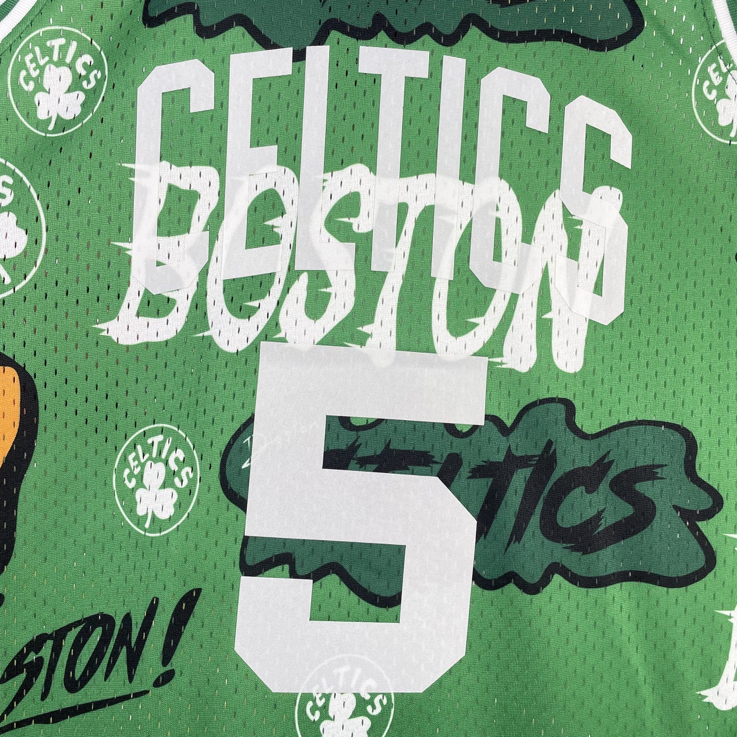 Regata Boston Celtics NBA 2007 Mitchell And Ness Hardwood Classics Masculina (Sob encomenda)