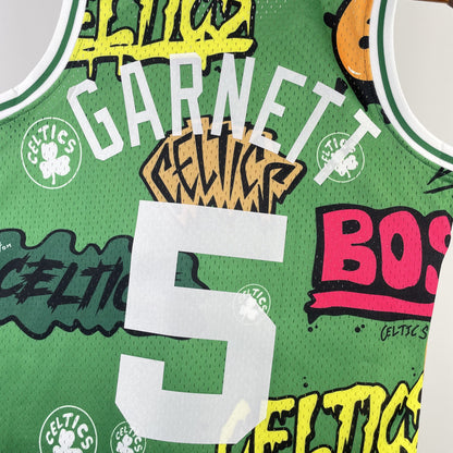 Regata Boston Celtics NBA 2007 Mitchell And Ness Hardwood Classics Masculina (Sob encomenda)