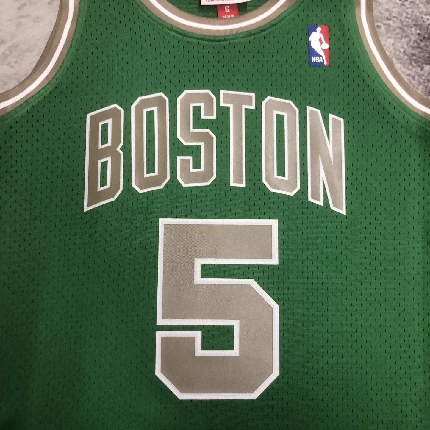 Regata Boston Celtics NBA 2007 Mitchell And Ness Hardwood Classics Masculina (Sob encomenda)