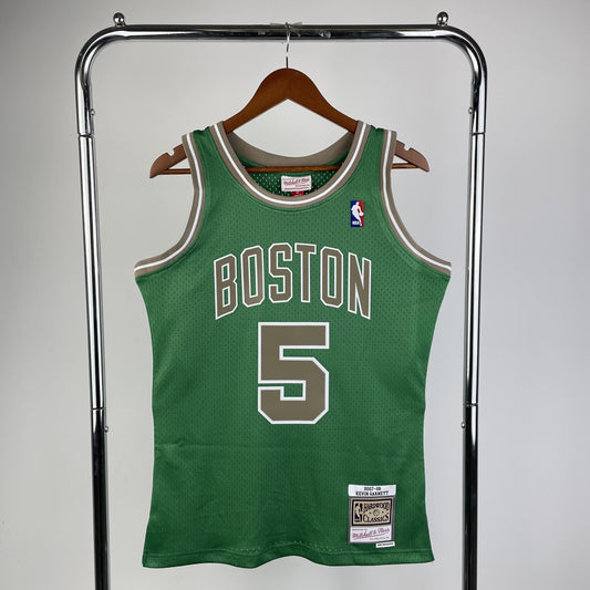 Regata Boston Celtics NBA 2007 Mitchell And Ness Hardwood Classics Masculina (Sob encomenda)