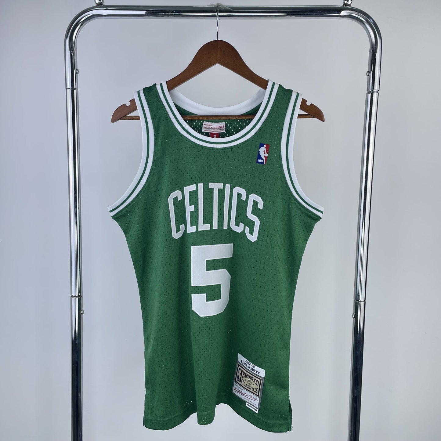 Regata Boston Celtics NBA 2007 Mitchell And Ness Hardwood Classics Masculina (Sob encomenda)